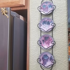 Grape mini plates set of 4